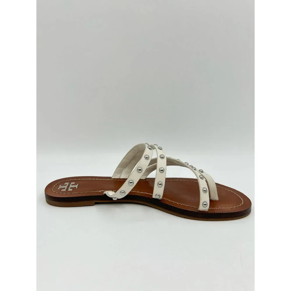 TORY BURCH Size 9M Ivory Women Sandal